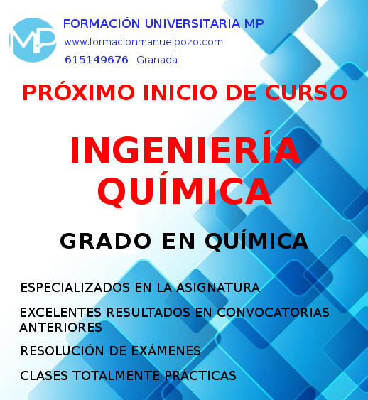 INICIO DE CLASES INGENIERÍA QUÍMICA